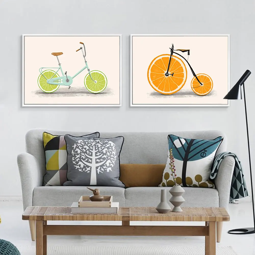 Scandinavian Poster Nordic Still Life Fruit Bike Style Wall Art Canvas Print Painting Decor for Home HD Image Unframe
Scandinavian Poster Nordic Still Life Fruit Bike Style Wall Art Canvas Print Painting Decor for Home HD Image Unframe