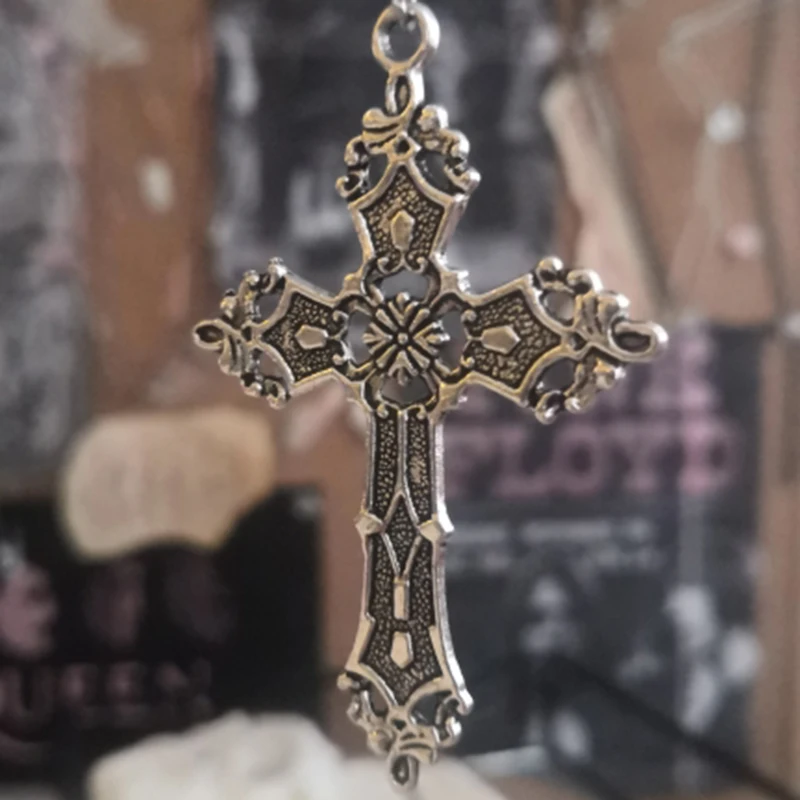Fashion Vintage Cross Pendant Necklace For Women Men Gift Long Chain Punk Goth Jewelry Accessories Choker Gothic Wholesale
Fashion Vintage Cross Pendant Necklace For Women Men Gift Long Chain Punk Goth Jewelry Accessories Choker Gothic Wholesale