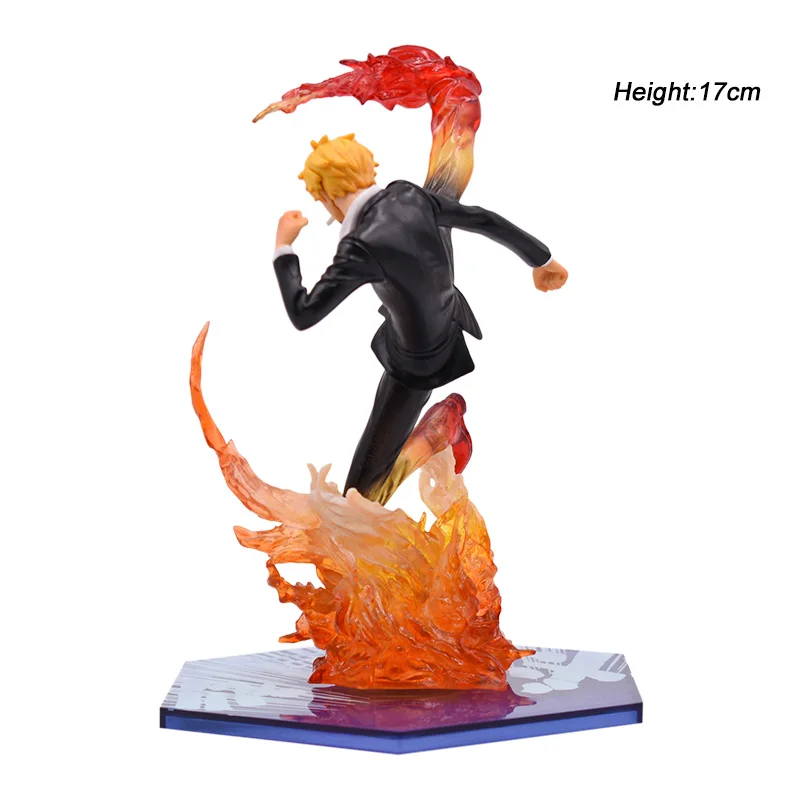 Anime One Piece Sanji Sabo Trafalgar Law PVC Action Model Battle Version Demon Wind Feet Gift Home Decor Doll Toys 16-18CM
Anime One Piece Sanji Sabo Trafalgar Law PVC Action Model Battle Version Demon Wind Feet Gift Home Decor Doll Toys 16-18CM