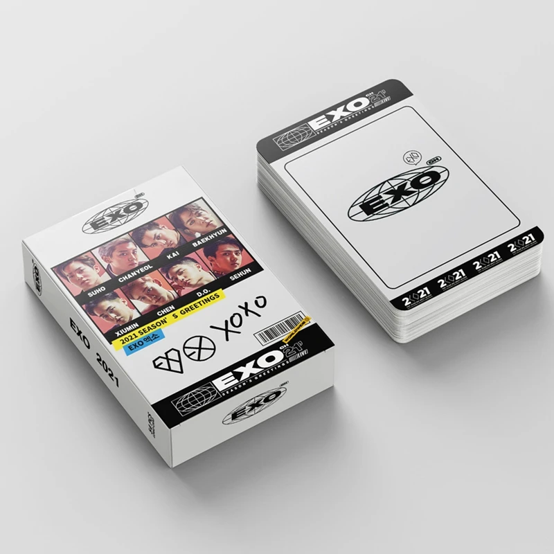 54Pcs/Set 2021 Kpop EXO LOMO Card New Album Photo Card Photocard HD Album Poster K-POP Fans Gift
54Pcs/Set 2021 Kpop EXO LOMO Card New Album Photo Card Photocard HD Album Poster K-POP Fans Gift