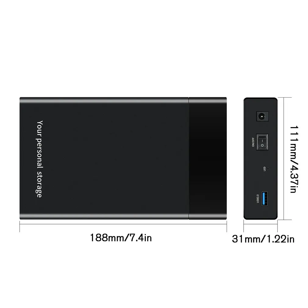 USB 3.0 HD HDD Disk case External Hard Drive Enclosure 3.5" HDD Docking Station Box Hard Disk for Laptop
USB 3.0 HD HDD Disk case External Hard Drive Enclosure 3.5" HDD Docking Station Box Hard Disk for Laptop