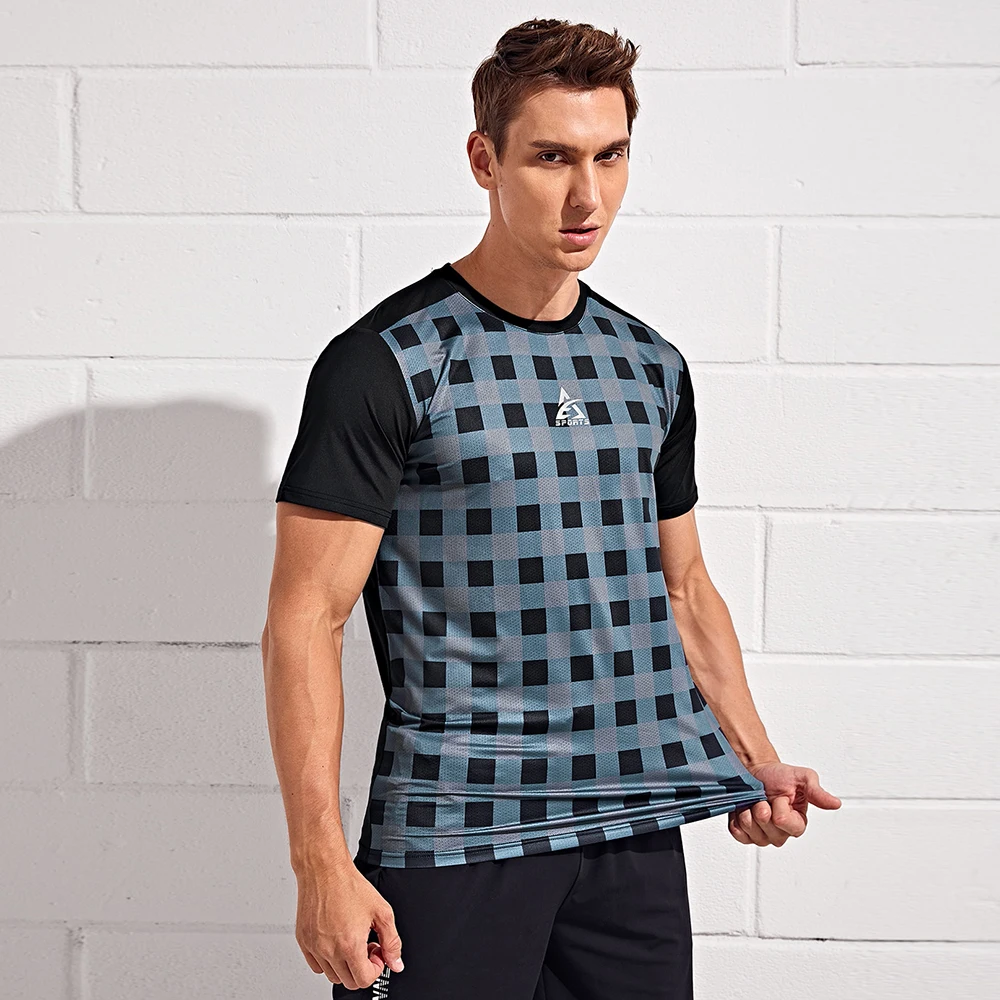 Men Running Short Tee Shirt Compression Elastic Workout Gym Basketball Short Sleeved Sport Jersey Crossfit Track Tshirts
Men Running Short Tee Shirt Compression Elastic Workout Gym Basketball Short Sleeved Sport Jersey Crossfit Track Tshirts