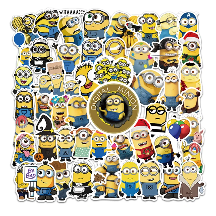 Minions Despicable Me 50 Animated Character Stickers Car Bicycle Suitcase Notebook Guitar Waterproof Graffiti Stickers
Minions Despicable Me 50 Animated Character Stickers Car Bicycle Suitcase Notebook Guitar Waterproof Graffiti Stickers