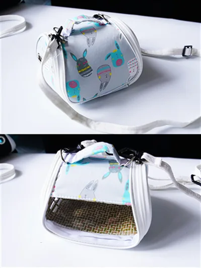 Portable Transparent Pet Cage Cross Body Bag For Small Pet Canvas Outdoor Carrier Breathable Squirrel Hamster Portable Bag ZA100
Portable Transparent Pet Cage Cross Body Bag For Small Pet Canvas Outdoor Carrier Breathable Squirrel Hamster Portable Bag ZA100