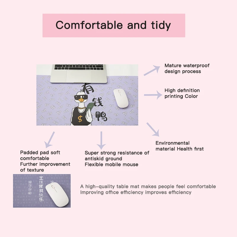 Cute Cartoon Universele Anti-Slip Desk Mouse Pad For Laptop Pc Lederen Gaming Muizen Mat Nieuwe Bureau Kussen Mode Comfortabele
Cute Cartoon Universele Anti-Slip Desk Mouse Pad For Laptop Pc Lederen Gaming Muizen Mat Nieuwe Bureau Kussen Mode Comfortabele