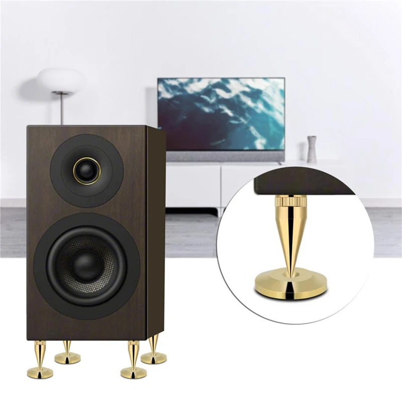 8 Pairs 6 X 36Mm Copper Speaker Spike Isolation Stand + Base Pad Feet Mat Speaker Isolation Speaker Isolation Pads
8 Pairs 6 X 36Mm Copper Speaker Spike Isolation Stand + Base Pad Feet Mat Speaker Isolation Speaker Isolation Pads