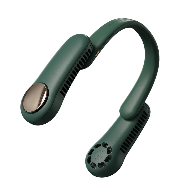 Portable Soft And Comfortable Silicone Neckband Fan Rechargeable Sport Silent Bladeless Neckband Fan Summer Heat Sink Artifact
Portable Soft And Comfortable Silicone Neckband Fan Rechargeable Sport Silent Bladeless Neckband Fan Summer Heat Sink Artifact