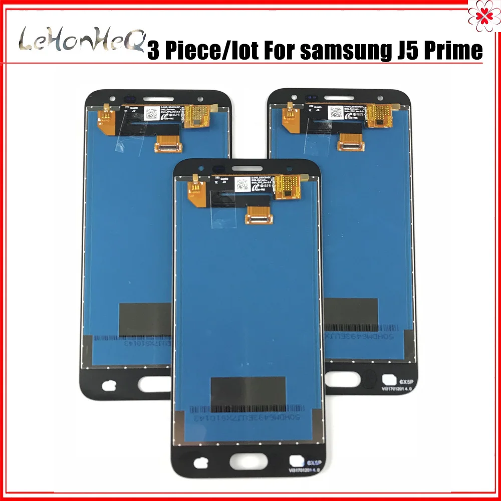 3 шт./лот, оригинальный ЖК-дисплей для Samsung J5 Prime, сенсорный экран, дигитайзер в сборе 
3 шт./лот, оригинальный ЖК-дисплей для Samsung J5 Prime, сенсорный экран, дигитайзер в сборе