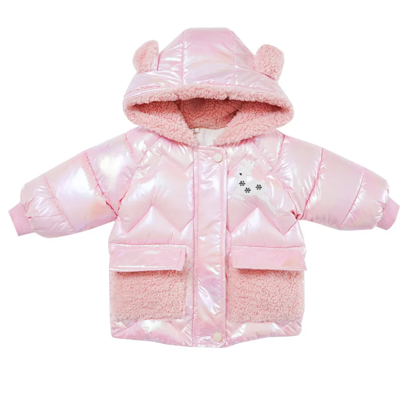 Girl's Deer Hand Plug Cotton Cotton Coat Korean 2020 Winter Clothes Baby Thickened Fashionable Jacket Children's Clothing
Girl's Deer Hand Plug Cotton Cotton Coat Korean 2020 Winter Clothes Baby Thickened Fashionable Jacket Children's Clothing