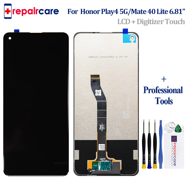 

6.8'' Original For Huawei Mate 40 Lite LCD Display Digitizer Touch Screen Assembly For Honor Play 4 Play4 LCD TNNH-AN00 LCD