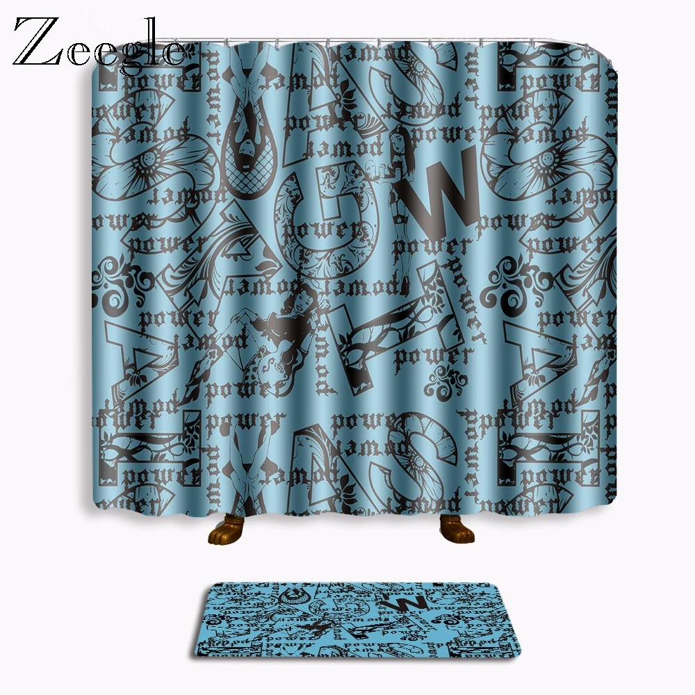 Zeegle 2pcs Toilet Mat Set Anti-slip Toilet Foot Mat Bath Doormat Waterproof Shower Curtain Bathroom Floor Rug Polyester Carpet
Zeegle 2pcs Toilet Mat Set Anti-slip Toilet Foot Mat Bath Doormat Waterproof Shower Curtain Bathroom Floor Rug Polyester Carpet