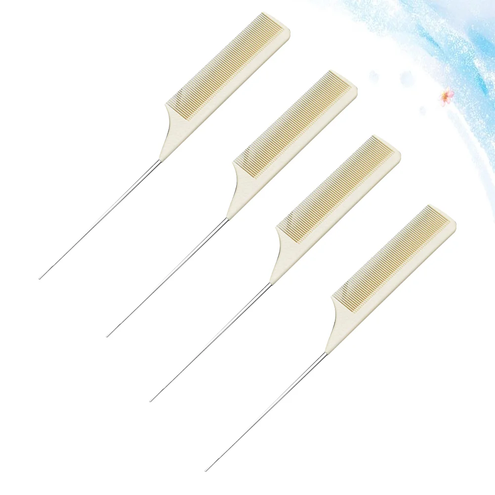 3PCS Professional Haircutting Comb Anti-static Picking Comb Portable Updo Hair Comb Steel Needle Tail Nail Comb Special Hairdres
3PCS Professional Haircutting Comb Anti-static Picking Comb Portable Updo Hair Comb Steel Needle Tail Nail Comb Special Hairdres