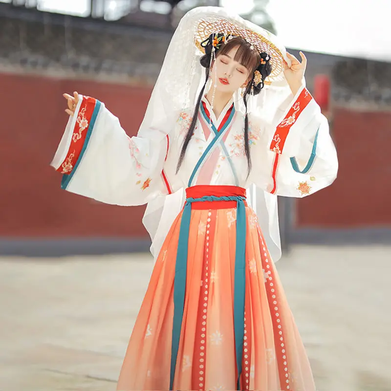 Cosplay Dress Fairy DancewearTraditional Ancient Hanfu Dance Costume Female Folk Princess Hanfu Dress Oriental Han Dyansty
Cosplay Dress Fairy DancewearTraditional Ancient Hanfu Dance Costume Female Folk Princess Hanfu Dress Oriental Han Dyansty