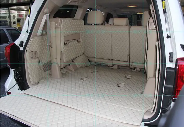 Luxury Full Rear Trunk Tray Liner Cargo Mat Protector Pad Mats For Toyota Land Cruiser LC200 2008-2019 5/8 Seats
Luxury Full Rear Trunk Tray Liner Cargo Mat Protector Pad Mats For Toyota Land Cruiser LC200 2008-2019 5/8 Seats