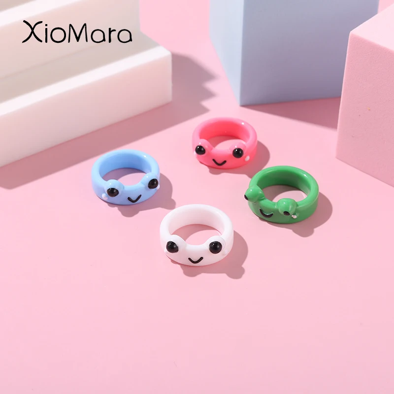 Creative Colorful Frog Cherry Resin Plastic Rings Acrylic Thick Round Rings For Women Girls Frog Jewelry Accessories
Creative Colorful Frog Cherry Resin Plastic Rings Acrylic Thick Round Rings For Women Girls Frog Jewelry Accessories