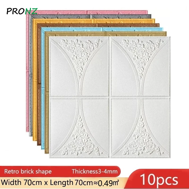 Wall Sticker Decorative Foam Wall Sticker Soft Personalized Wall Self-Adhesive Panels Renovation Anti-collision Sound Insulation
Wall Sticker Decorative Foam Wall Sticker Soft Personalized Wall Self-Adhesive Panels Renovation Anti-collision Sound Insulation