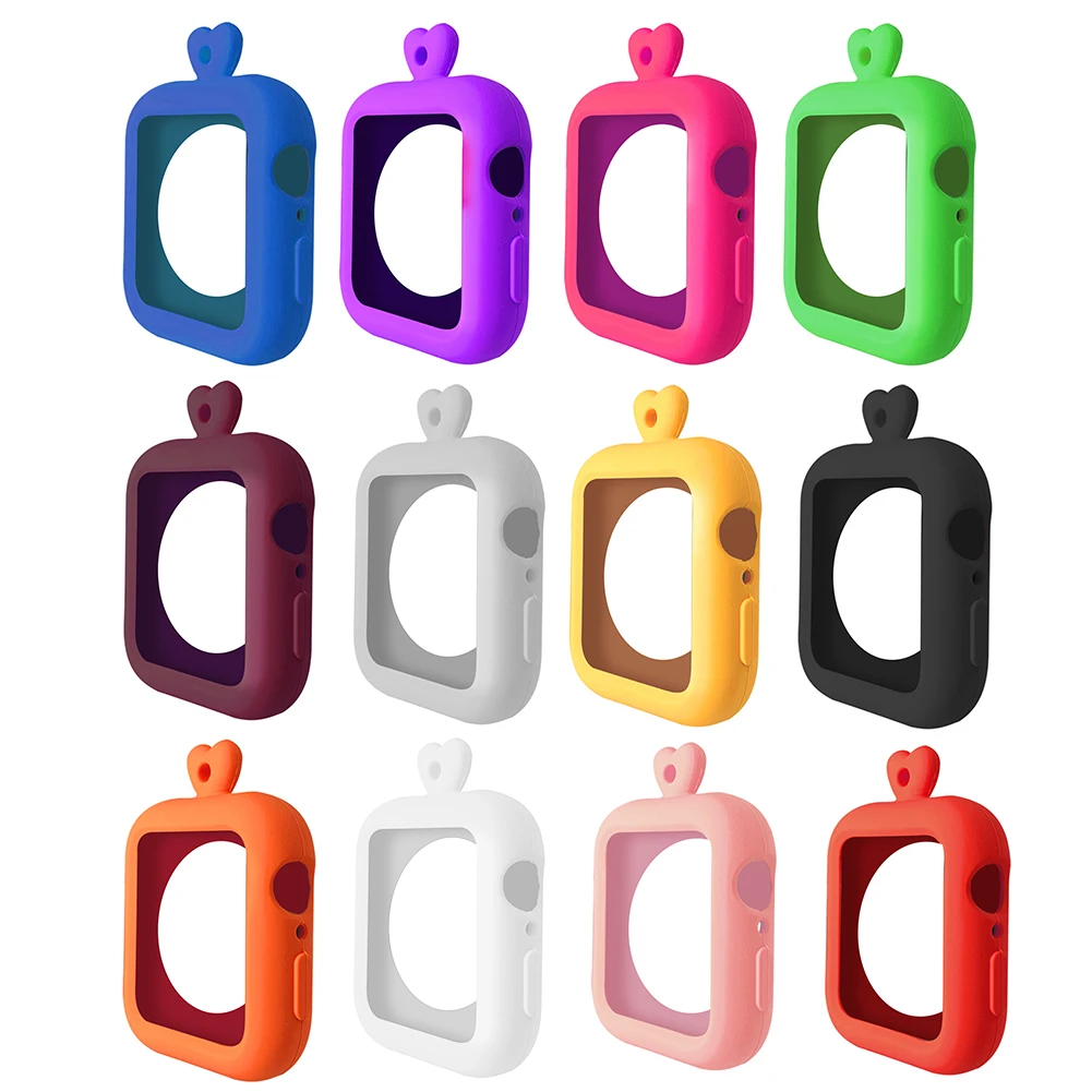 Soft Silicone Case for Apple Watch Series 4 38mm 40mm iWatch 4 Protection Cover Shell Bumper with Lanyard
Soft Silicone Case for Apple Watch Series 4 38mm 40mm iWatch 4 Protection Cover Shell Bumper with Lanyard
