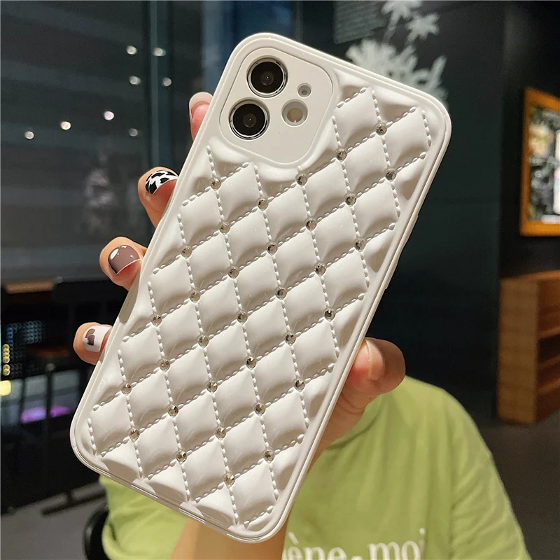Luxury Fashion Girls Shiny Bling Diamond Glitter Phone Case for iPhone 11 12 Pro XS MAX X XR 7 8 Plus Rhinestone Soft TPU Cover
Luxury Fashion Girls Shiny Bling Diamond Glitter Phone Case for iPhone 11 12 Pro XS MAX X XR 7 8 Plus Rhinestone Soft TPU Cover