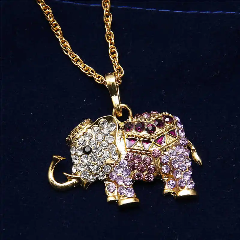 Lovely Elephant Animal Necklace Rhinestone Pendant Crystal Long Sweater Chain Gift
Lovely Elephant Animal Necklace Rhinestone Pendant Crystal Long Sweater Chain Gift