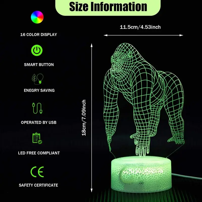 3D Desktop Lamp Coffee Table Decor LED Sensor Lights Atmosphere Bedside Night Lamps Night Lights Birthday Gift Home Decoration
3D Desktop Lamp Coffee Table Decor LED Sensor Lights Atmosphere Bedside Night Lamps Night Lights Birthday Gift Home Decoration