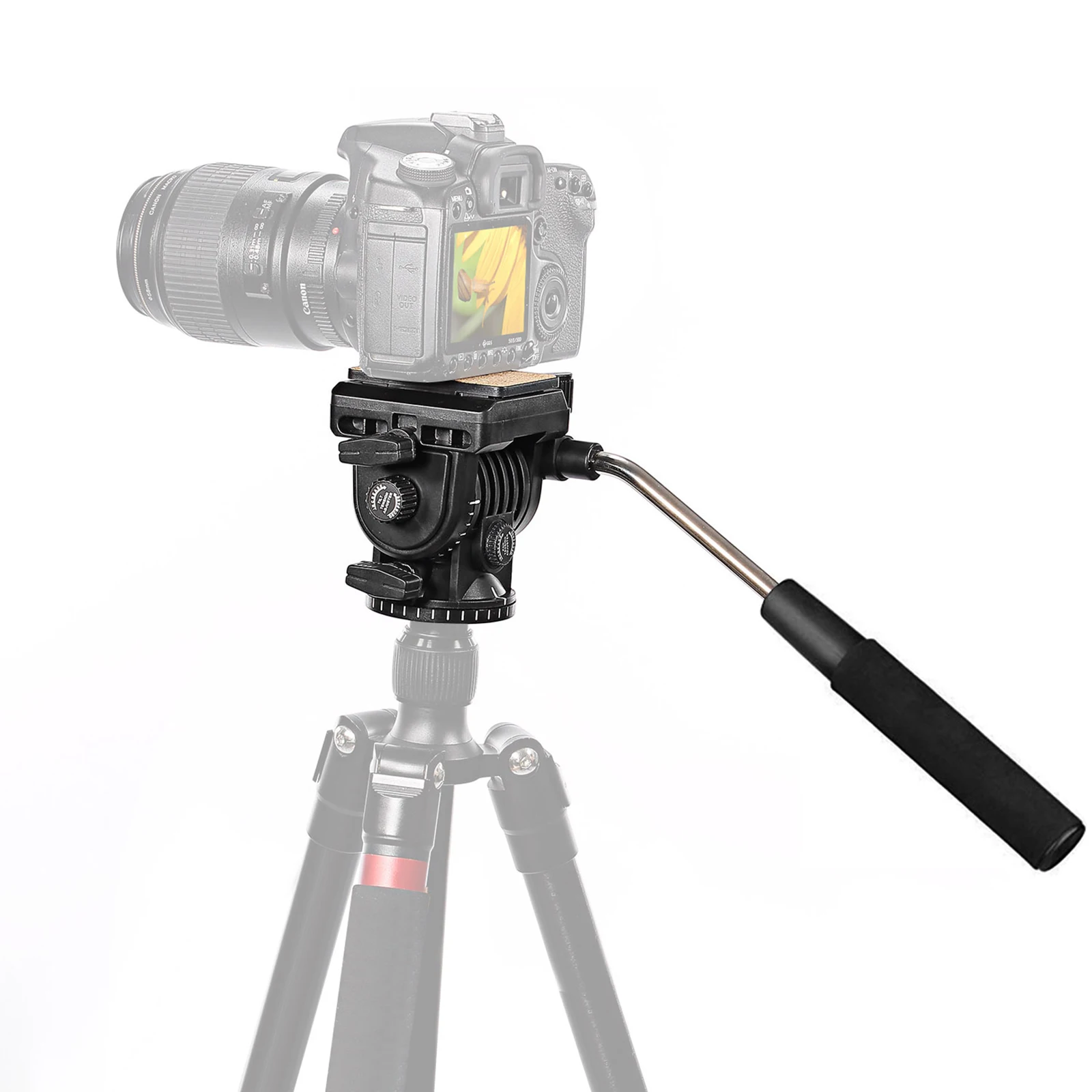 Neewer Video Camera Tripod Fluid Drag Pan Head with 1/4 inch Quick Shoe Plate for Canon Nikon Cameras,Load up to 8.8 pounds/4 kg
Neewer Video Camera Tripod Fluid Drag Pan Head with 1/4 inch Quick Shoe Plate for Canon Nikon Cameras,Load up to 8.8 pounds/4 kg