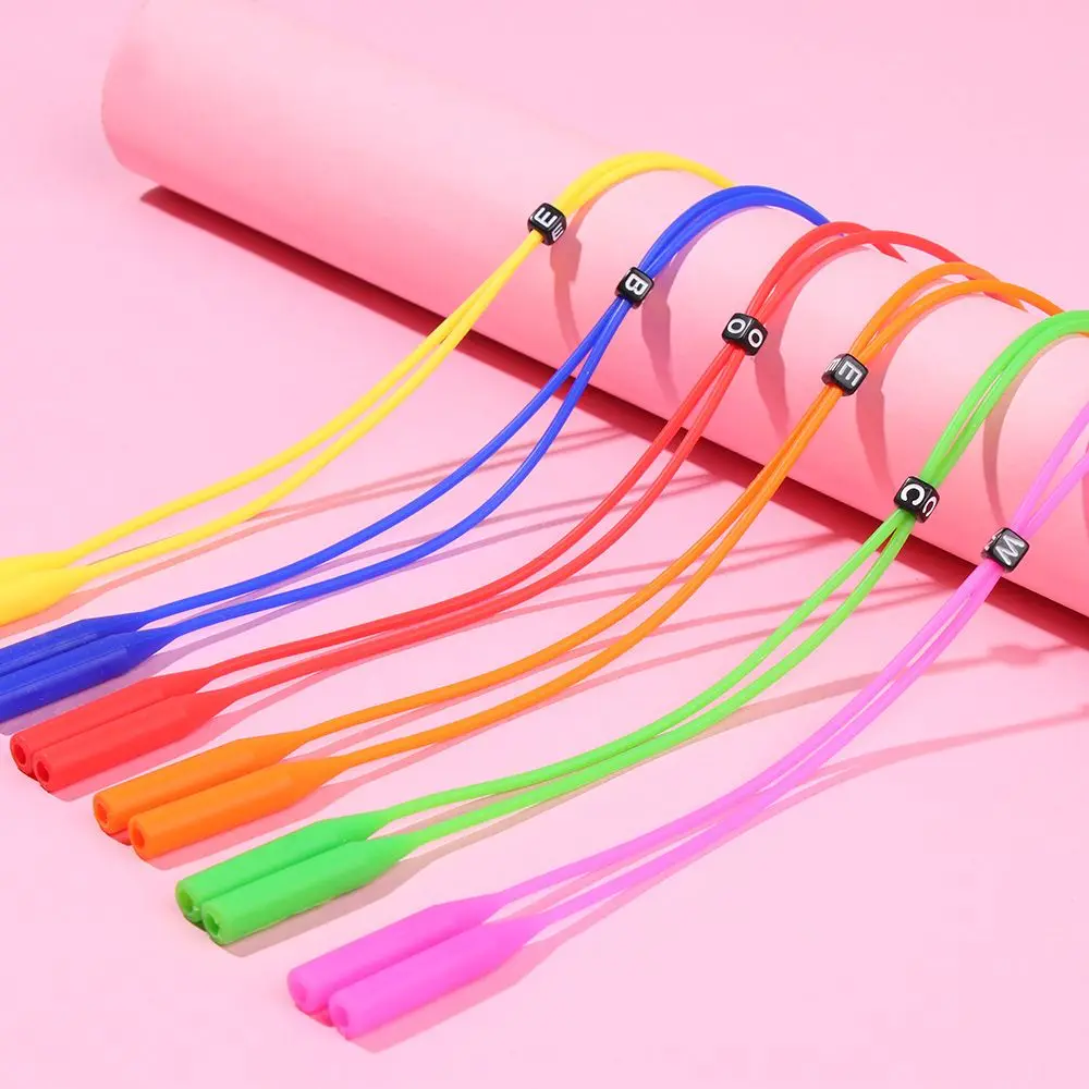 Multicolor Silicone Glasses Ropes Anti-Slip Sports Eyeglasses Sunglasses Rope Neck Cord Eyewear Lanyard Glasses Chain
Multicolor Silicone Glasses Ropes Anti-Slip Sports Eyeglasses Sunglasses Rope Neck Cord Eyewear Lanyard Glasses Chain