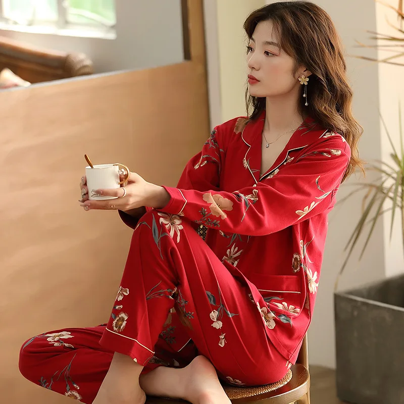 Новинка Осень 2020, Хлопковая пижама, женский кардиган с лацканами, корейский праздничный костюм для дома, зимняя Пижама, женская одежда для о...
Новинка Осень 2020, Хлопковая пижама, женский кардиган с лацканами, корейский праздничный костюм для дома, зимняя Пижама, женская одежда для о...
