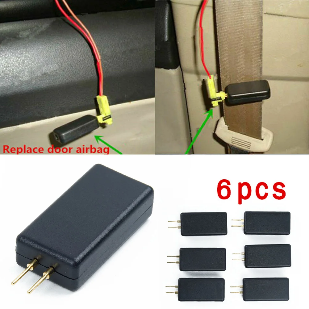 6Pcs Car SRS Airbag Simulator Emulator Resistor Bypass Fault Finding Diagnostic Fits For Most Airbag SRS System
6Pcs Car SRS Airbag Simulator Emulator Resistor Bypass Fault Finding Diagnostic Fits For Most Airbag SRS System