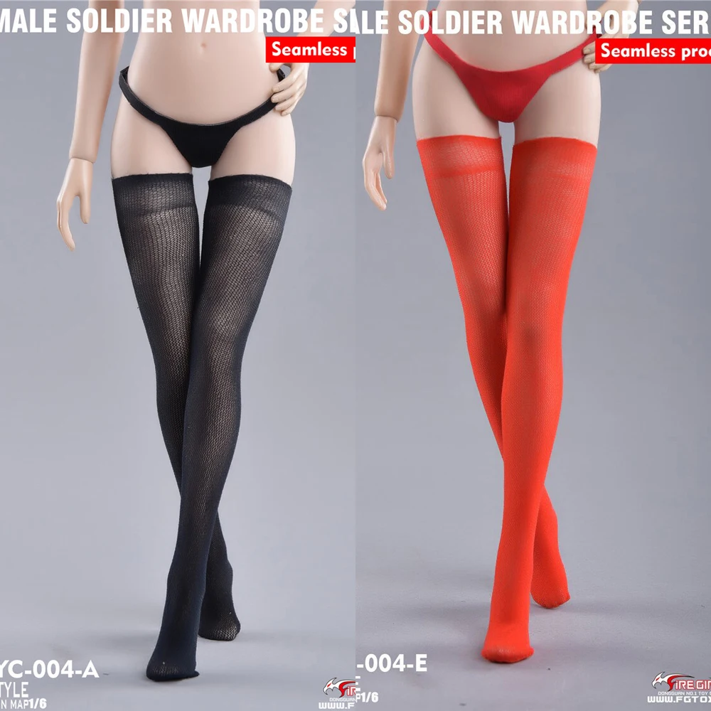 Hot sales 1/6 FG-YC-004 Female Soldier Figure Accessory Wardrobe Series Sexy Seamless Legs Socks 6 colors Model for 12'' Body
Hot sales 1/6 FG-YC-004 Female Soldier Figure Accessory Wardrobe Series Sexy Seamless Legs Socks 6 colors Model for 12'' Body