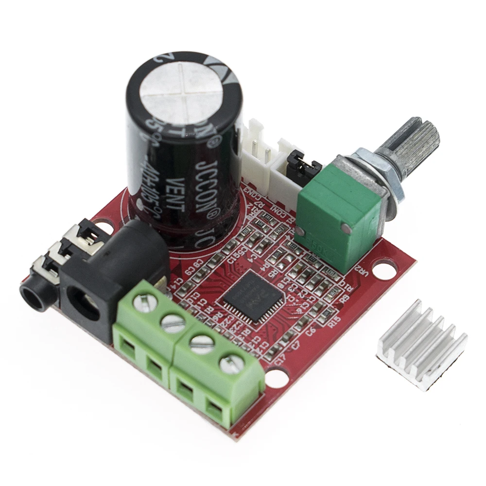 Горячая Распродажа 12V Mini Hi Fi PAM8610 плата аудио стереоусилителя 2X10W двухканальный D