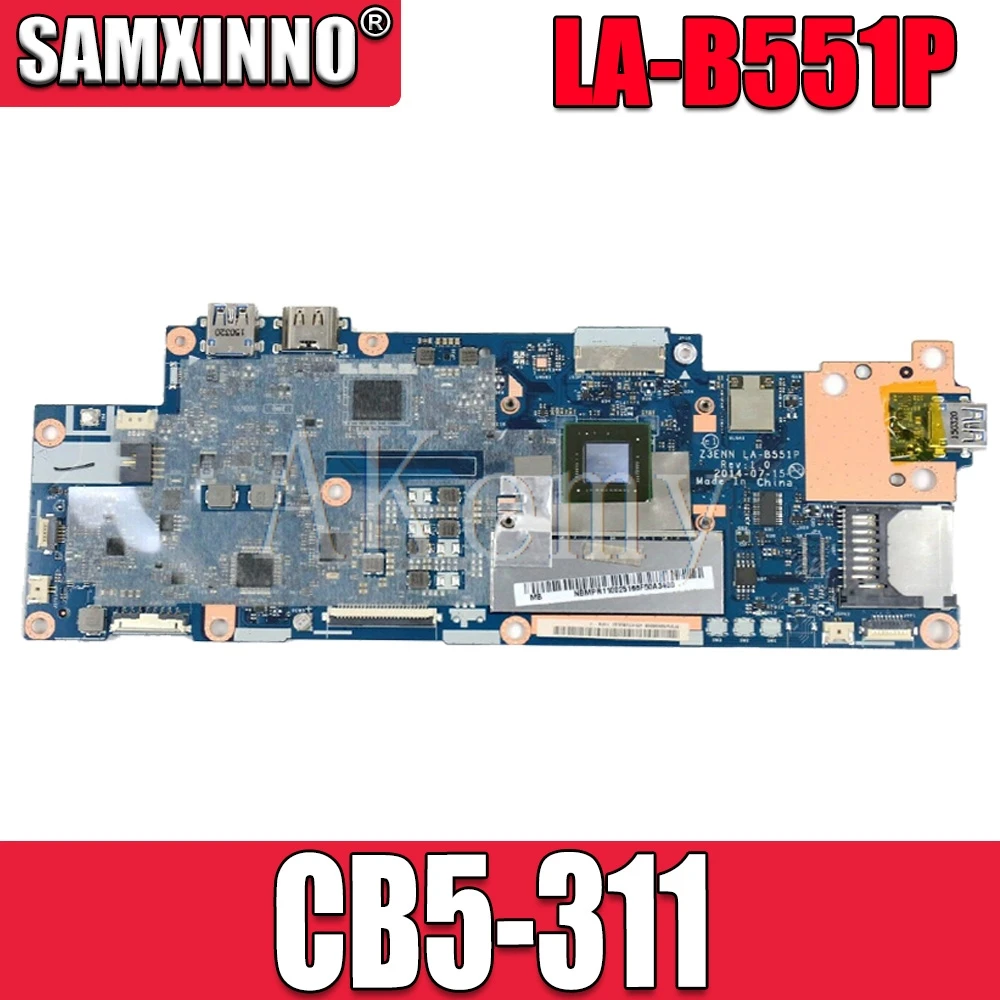 Оригинальная материнская плата для ноутбука For Acer 13 CB5-311 13 CB5-311 Z3ENN LA-B551P протестирована, бесплатная доставка
Оригинальная материнская плата для ноутбука For Acer 13 CB5-311 13 CB5-311 Z3ENN LA-B551P протестирована, бесплатная доставка