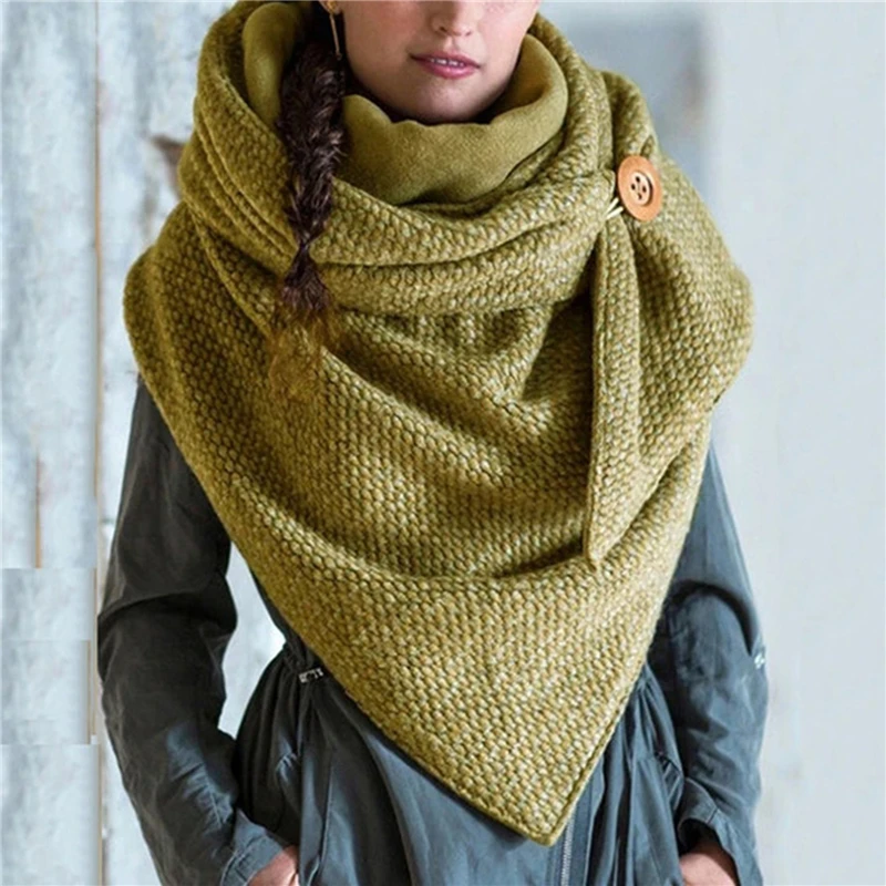 2020 Fashion Winter Women Scarf Vintage Soild Button Soft Wrap Autumn Casual Warm Scarves Shawls Scarf Women Bandanna
2020 Fashion Winter Women Scarf Vintage Soild Button Soft Wrap Autumn Casual Warm Scarves Shawls Scarf Women Bandanna