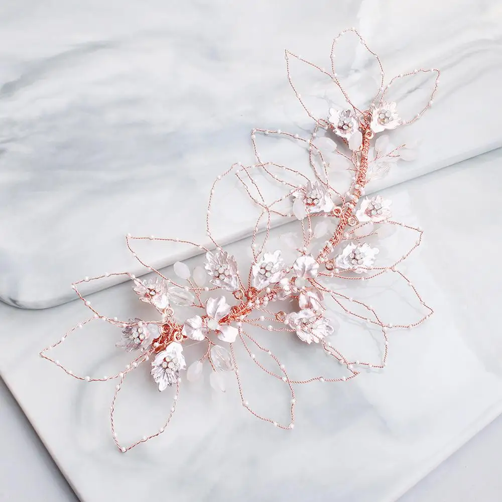 Bridal Tiara Wedding Hair Accessories Headband 3 Color Rhinestone Leaf Bridal Headband Wedding Hair Jewelry Clip Headband
Bridal Tiara Wedding Hair Accessories Headband 3 Color Rhinestone Leaf Bridal Headband Wedding Hair Jewelry Clip Headband