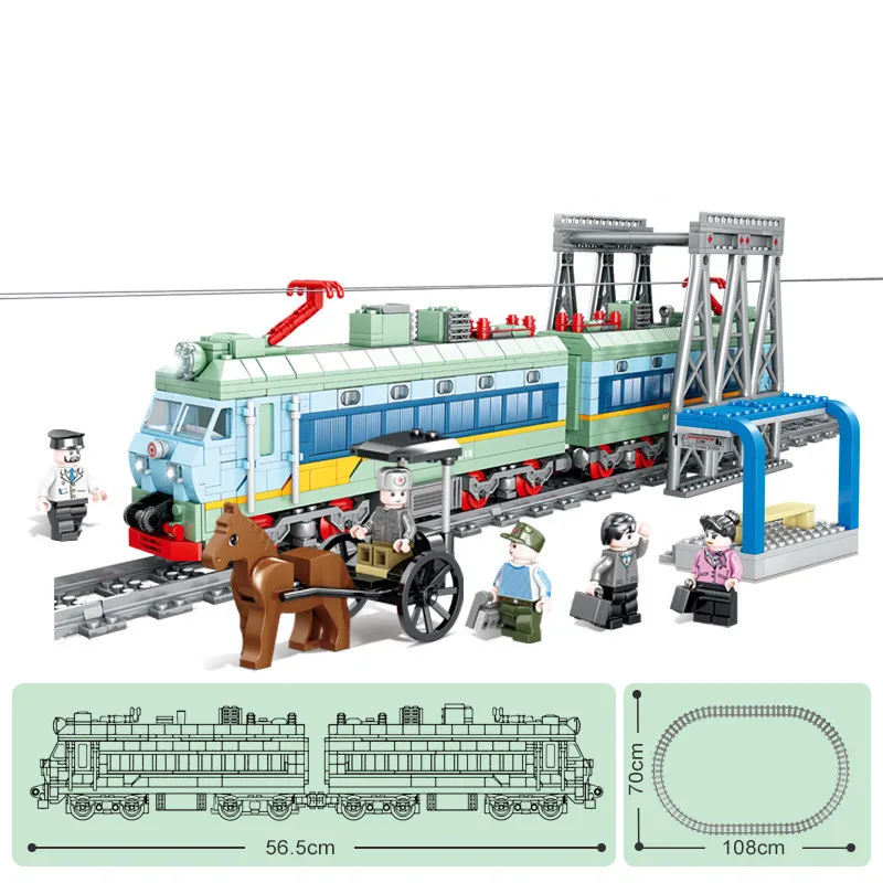 98254 конструктор в сборе паровой поезд электрический локомотив трек в сборе модель мальчик вставка игрушка Подарки
98254 конструктор в сборе паровой поезд электрический локомотив трек в сборе модель мальчик вставка игрушка Подарки