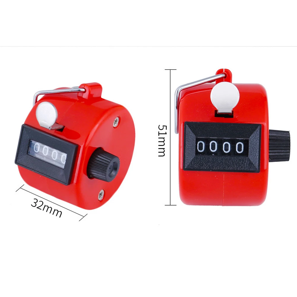 1pcs Random Color 4 Digit Counters Mini Training Counting Accessories Portable Manual Plastic Mechanical Counting Tools.9999
1pcs Random Color 4 Digit Counters Mini Training Counting Accessories Portable Manual Plastic Mechanical Counting Tools.9999