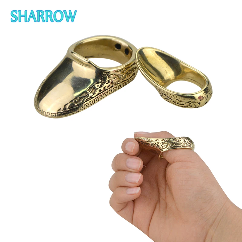 1pc Finger Guard 16-23mm Brass Thumb Ring Finger Protection Buckle for Outdoor Sports Archery Bow Hunting Shooting Accessories 
1pc Finger Guard 16-23mm Brass Thumb Ring Finger Protection Buckle for Outdoor Sports Archery Bow Hunting Shooting Accessories