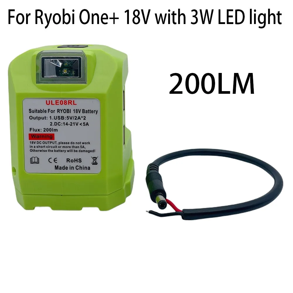 Адаптер батареи для Ryobi One 18 в Li-Ion P743 PSK005 PBP2003 P107 Ithium аккумулятор с двойным USB светодиодным переключателем управления
Адаптер батареи для Ryobi One 18 в Li-Ion P743 PSK005 PBP2003 P107 Ithium аккумулятор с двойным USB светодиодным переключателем управления