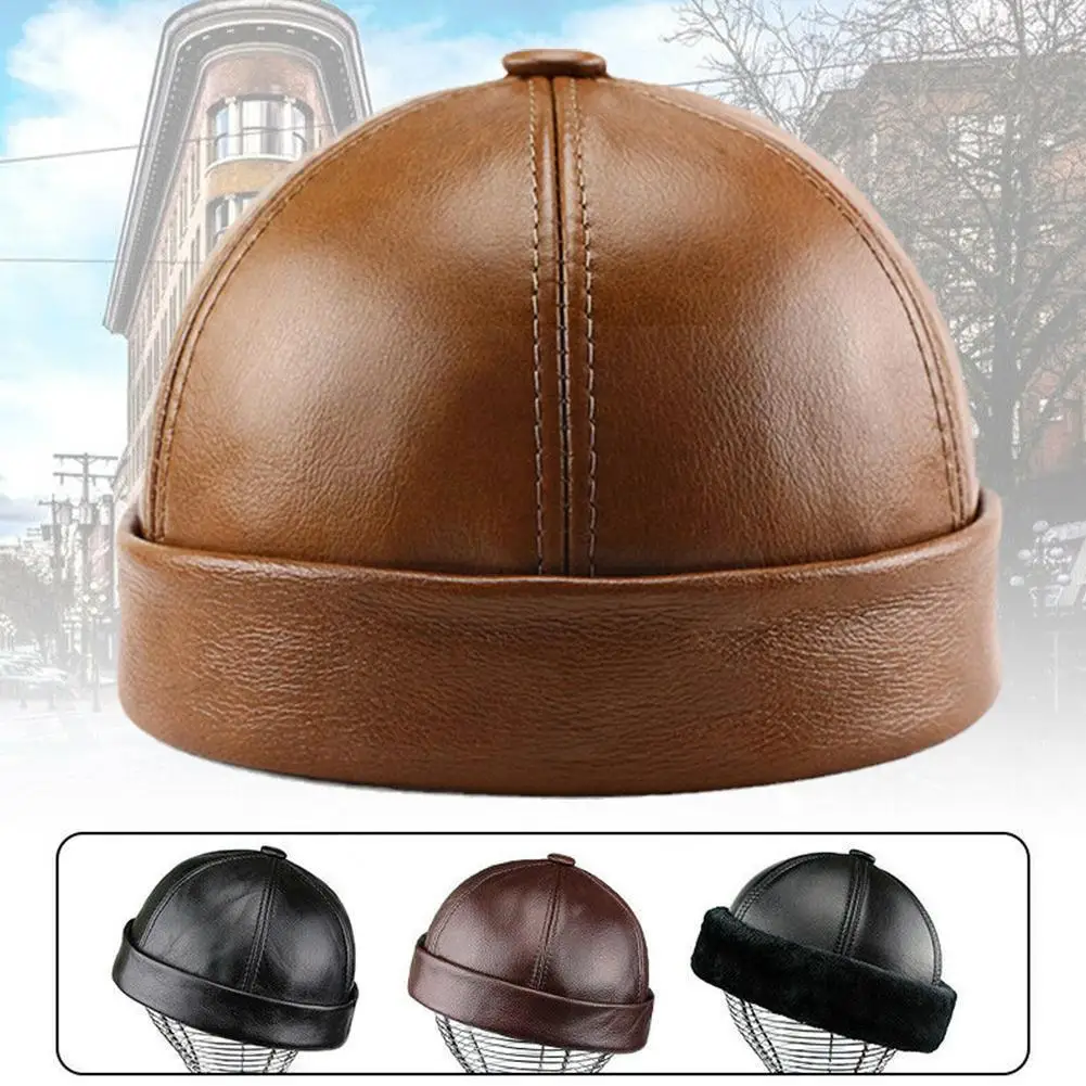 Leather Hat Landlord Hat Men's Winter Warmth Without Leather People And Old Melon Middle-aged Eaves Hat Hat L4D9
Leather Hat Landlord Hat Men's Winter Warmth Without Leather People And Old Melon Middle-aged Eaves Hat Hat L4D9