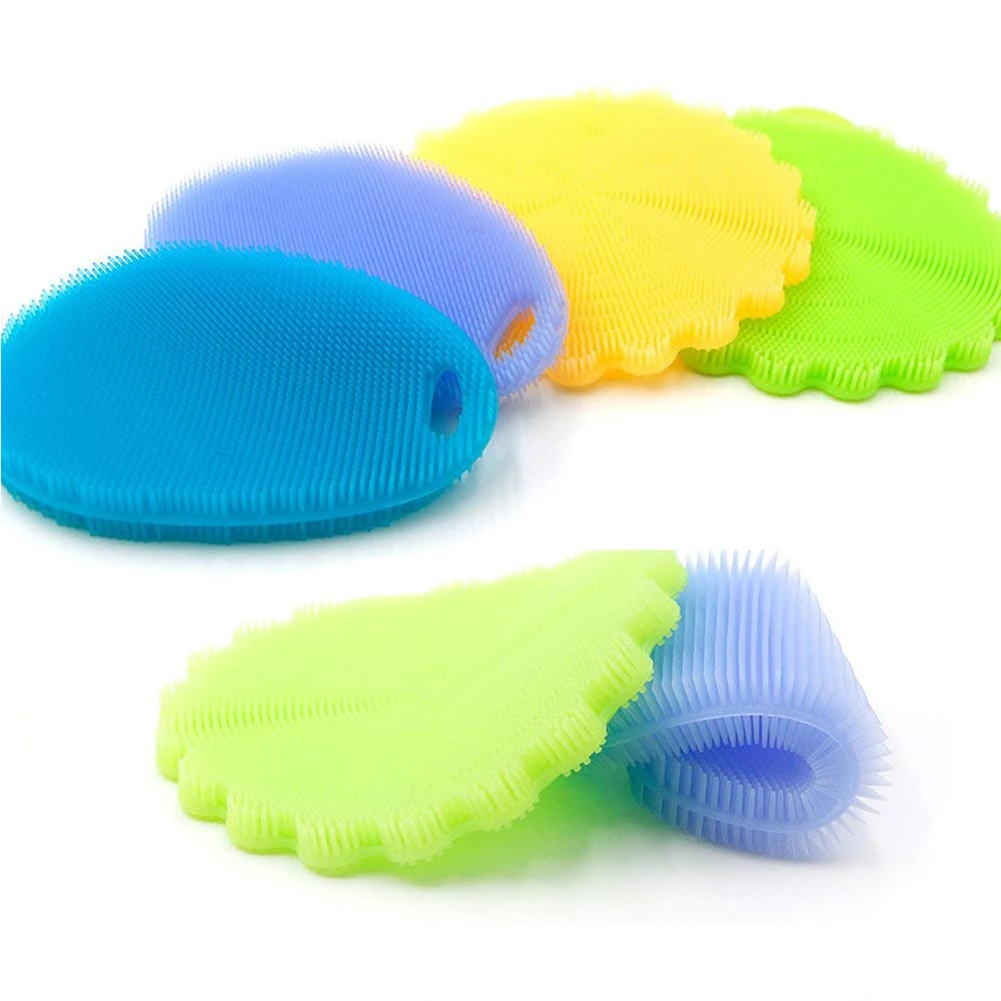 4 Piece BRUSH MAT Better Cleaning Dishwashing Silicon Mildew-Free Sponges (Pack of 4),
4 Piece BRUSH MAT Better Cleaning Dishwashing Silicon Mildew-Free Sponges (Pack of 4),