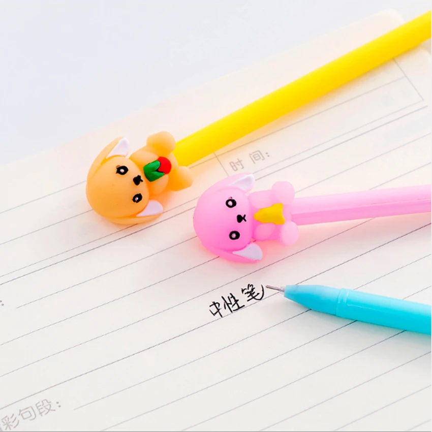 48pcs/lot lovely color dog 0.5mm Black Ink Gel Pen School Stationery Office Suppliers wholesale
48pcs/lot lovely color dog 0.5mm Black Ink Gel Pen School Stationery Office Suppliers wholesale