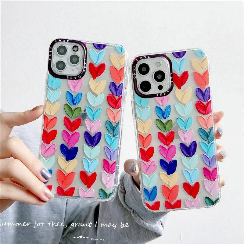 

Art Heart Soft Phone Case For Huawei Y9 Prime 2019 P Smart Plus Z 2021 Y9S Y7A Y6P Y7P P30 P40 Lite E Nova 5T 3i 7i 7SE 4E Cover