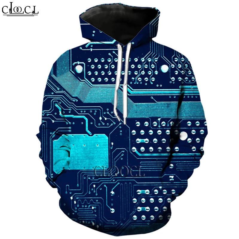 HX Electronic Chip 3D Print Hoodie Men's Women Tracksuit Autumn Long-Sleeved Pullover Fashion Hoodie Tops Drop Shipping
HX Electronic Chip 3D Print Hoodie Men's Women Tracksuit Autumn Long-Sleeved Pullover Fashion Hoodie Tops Drop Shipping