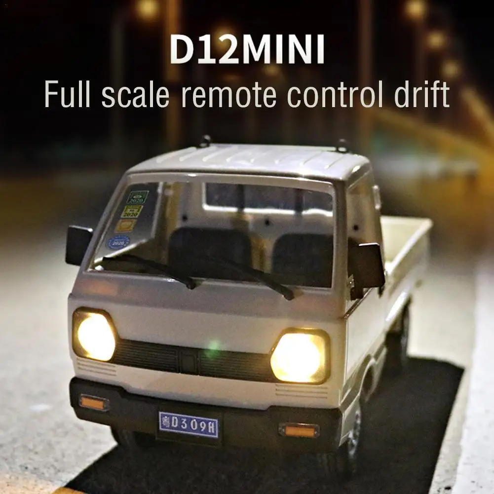 2021 Новый мини Wpl D12 1/16 Rc Авто симуляция дрейфа гоночный двигатель Klimmen светильник