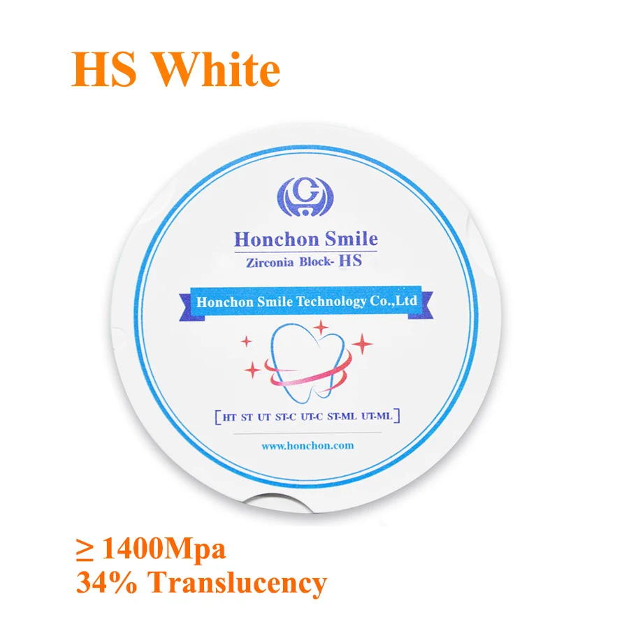 1pcs free shipping HS Zirkonzahn Zirconia OD95mm CAD/CAM dental Zirconia Blanks
1pcs free shipping HS Zirkonzahn Zirconia OD95mm CAD/CAM dental Zirconia Blanks