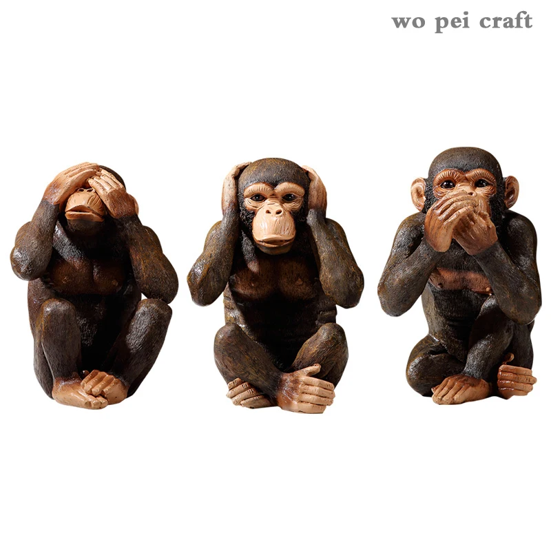 Resin Figurines Retro Monkey Ornaments Zen Animal Statuette Desk Decoration Orangutan Simulation Statue Modern Home Decor
Resin Figurines Retro Monkey Ornaments Zen Animal Statuette Desk Decoration Orangutan Simulation Statue Modern Home Decor
