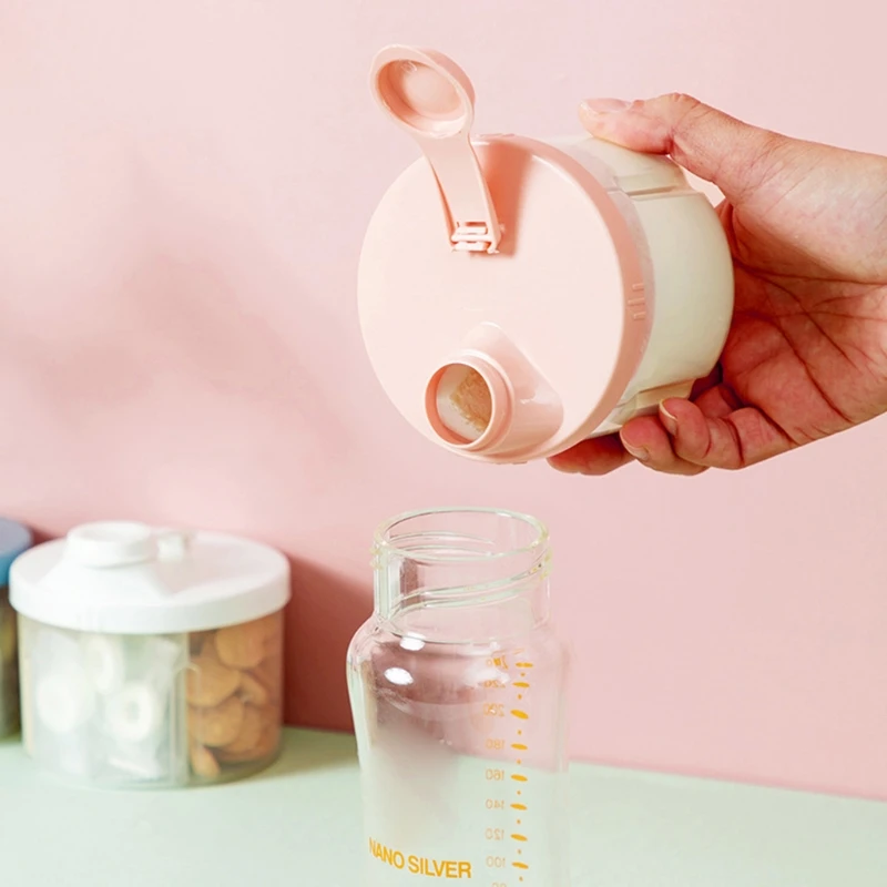 4-Grids Portable Baby Food Storage Box Infant Essential Cereal Holder Milk Powder Organizer Kids Snacks Container
4-Grids Portable Baby Food Storage Box Infant Essential Cereal Holder Milk Powder Organizer Kids Snacks Container