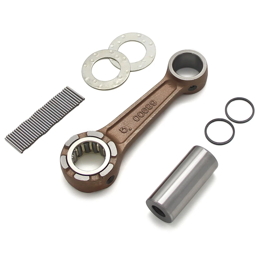2stroke Motorcycle Crankshaft Connecting Rod For Yamaha 25V 25B E25A EK25 E25B 30G 30H 30A C30 SJ650 WJ500 WR500 689-11651-00
2stroke Motorcycle Crankshaft Connecting Rod For Yamaha 25V 25B E25A EK25 E25B 30G 30H 30A C30 SJ650 WJ500 WR500 689-11651-00