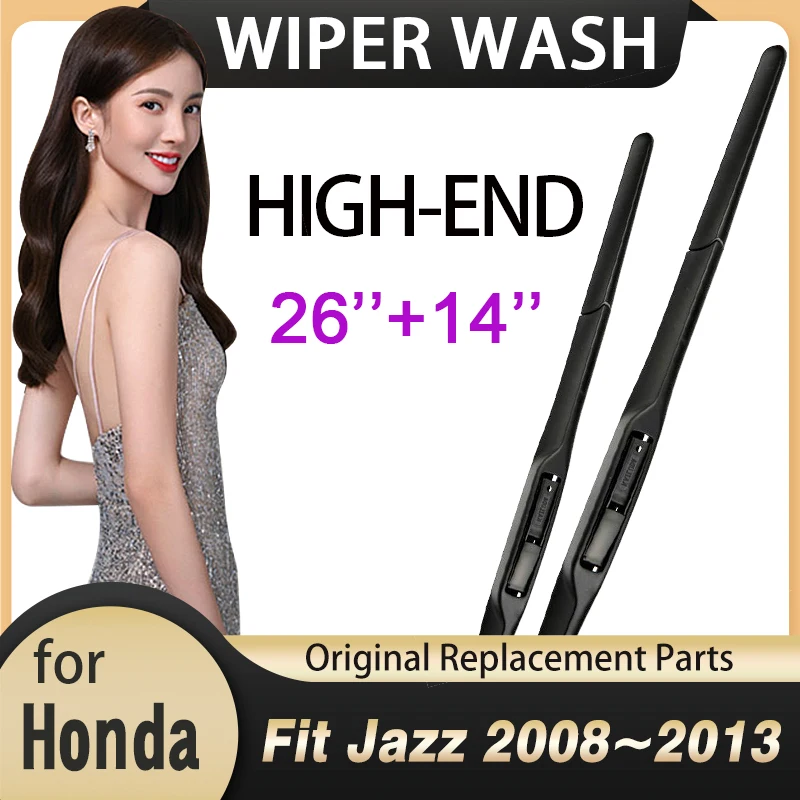 Car Wiper Blades Windshield for Honda Fit Jazz 2008~2013 Front Window Windscreen Wipers Car Accessories GE6 GE7 GE8 GE9 2010
Car Wiper Blades Windshield for Honda Fit Jazz 2008~2013 Front Window Windscreen Wipers Car Accessories GE6 GE7 GE8 GE9 2010