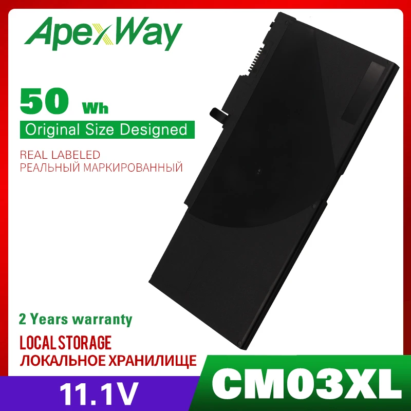 Apexway CM03XL Laptop Battery for HP EliteBook 740 745 840 850 855 G1 G2 ZBook 14 HSTNN-DB4Q HSTNN-IB4R HSTNN-LB4R 716724-171
Apexway CM03XL Laptop Battery for HP EliteBook 740 745 840 850 855 G1 G2 ZBook 14 HSTNN-DB4Q HSTNN-IB4R HSTNN-LB4R 716724-171