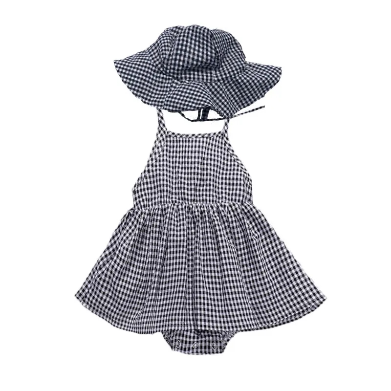 Brand Children's Wear, Summer New Sleeveless Girl's Dress, Lattice Baby Out Suspender Skirt Give Hat
Brand Children's Wear, Summer New Sleeveless Girl's Dress, Lattice Baby Out Suspender Skirt Give Hat
